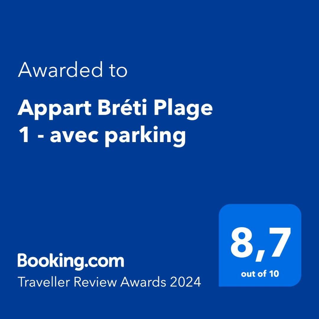 Appart Breti Plage 1 Avec Parking - 50M De La Plage Brétignolles-sur-Mer Kültér fotó